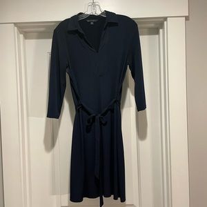 Brooks brothers: Blue dress stretchy material